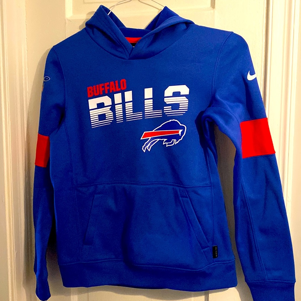 Buffalo Bills “on-field” NFL kids sweatshirt. Brand new. Kids Medium.